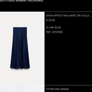 Zara Midi Skirt